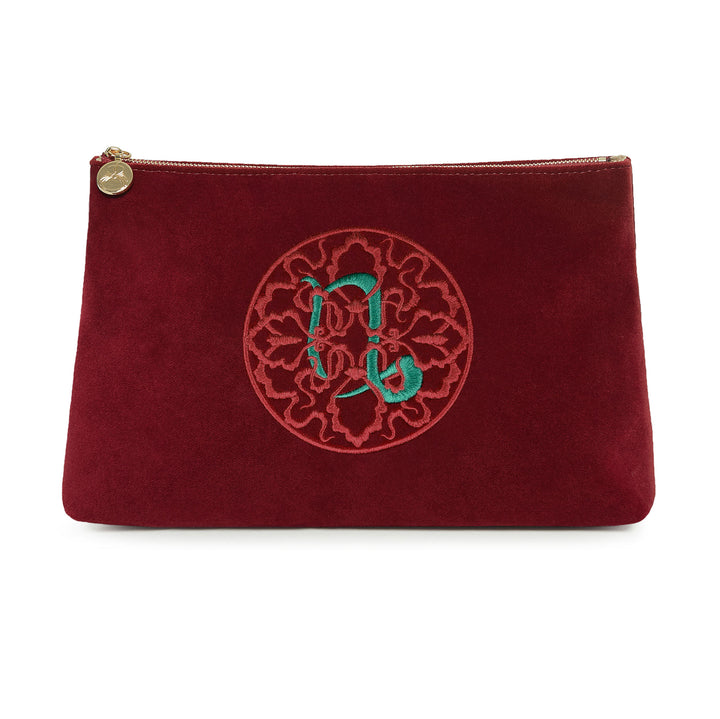 Zodiac Clutch - Burgundy