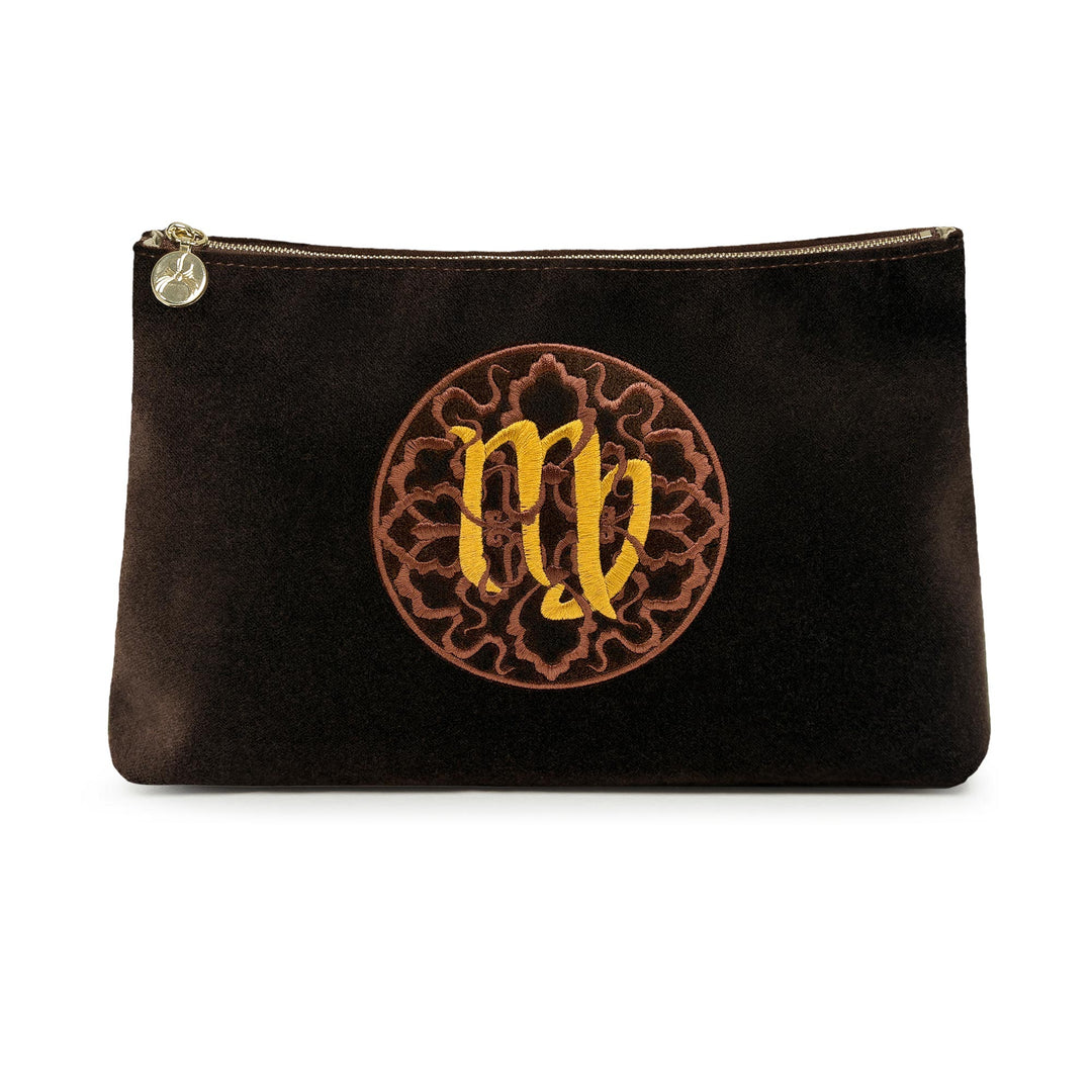 Zodiac Clutch - Brown