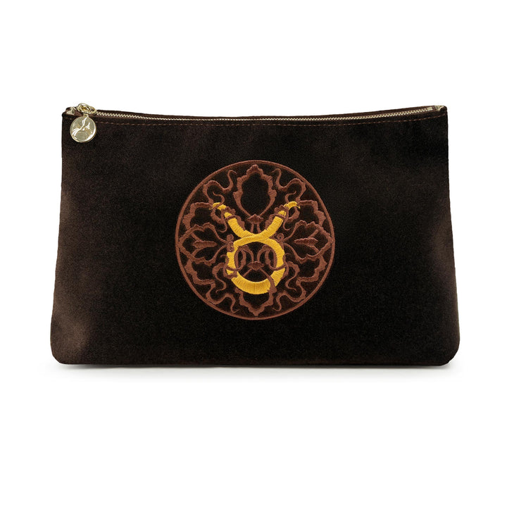 Zodiac Clutch - Brown